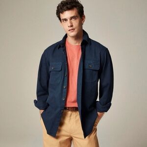 J.Crew Classic Utility Shirt Sz Large 100% Cotton Excellent, like new condition